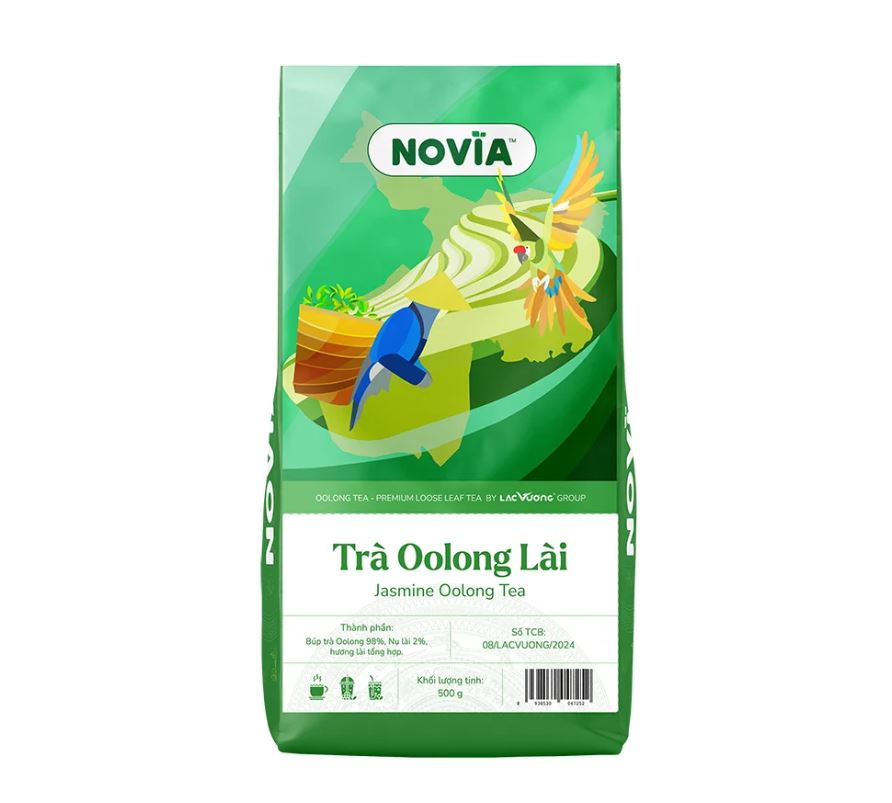 Trà Oolong lài Novia 500g