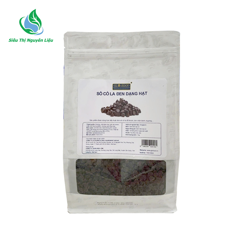 Chip Socola Glofood Đen