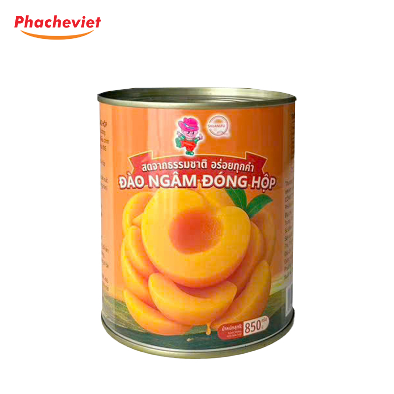 Đào Ngâm Đóng Hộp Shuangfu