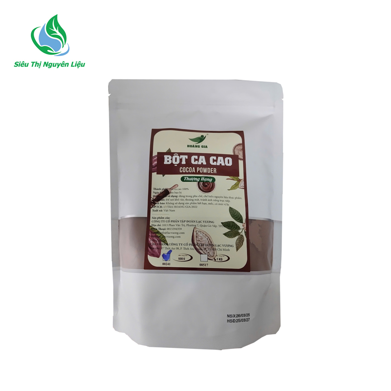 HG - Bột Ca Cao Hoàng Gia thượng hạng 500g