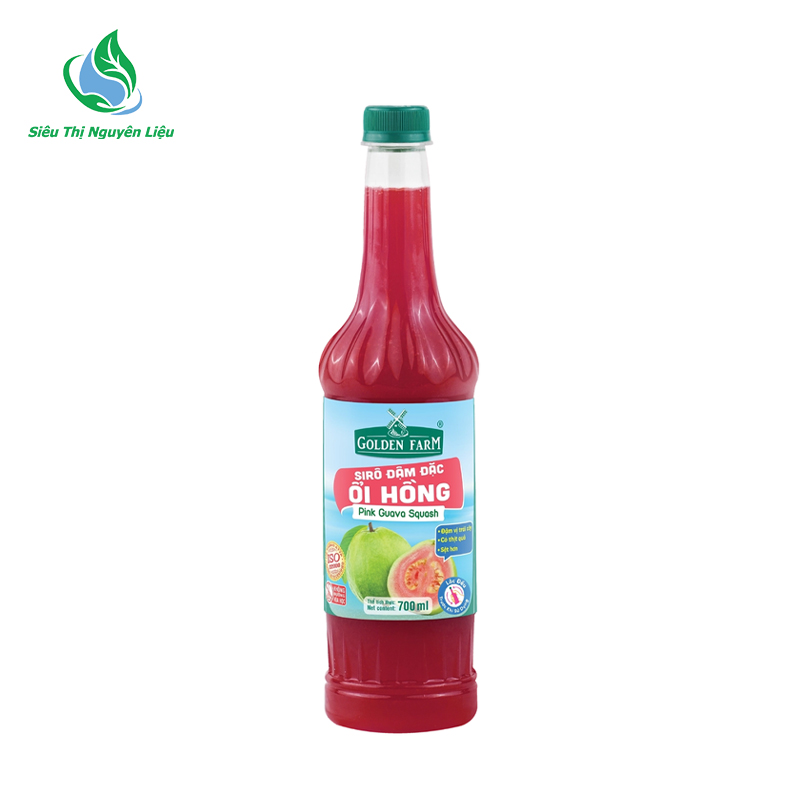Syrup GF 700ml Ổi Hồng Đậm Đặc