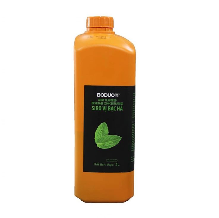 Syrup Boduo 2L Bạc Hà