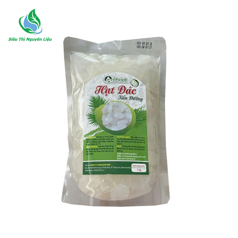 Hạt đác ngâm đường Ati 1kg