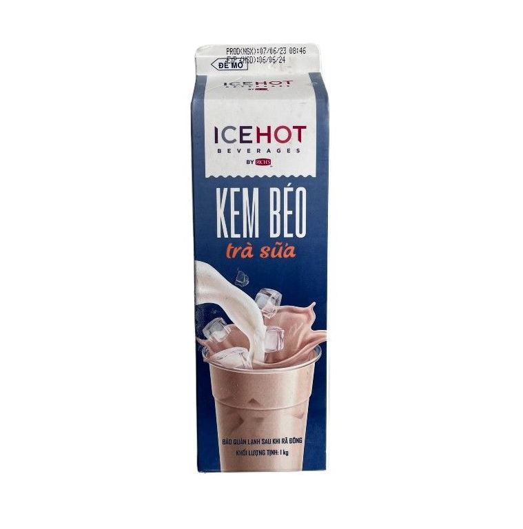 Richs Ice Hot Kem trà sữa 1kg