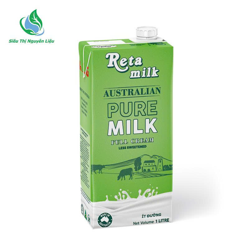 Sữa tươi Úc Reta Ít đường