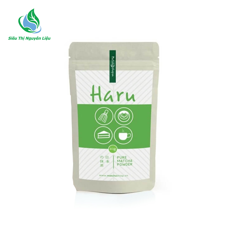 Bột Trà Xanh Matcha Haru Nhật Bản 100g
