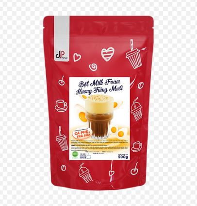 Bột milk foam hương Trứng Muối DP Food