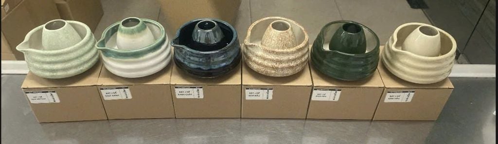 Bộ Dụng Cụ 4 Món Pha Matcha Bằng Sứ Cao Cấp NGẪU NHIÊN 