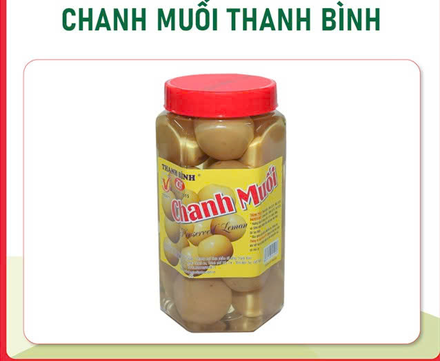 Chanh Muối Trái Thanh Bình 850g