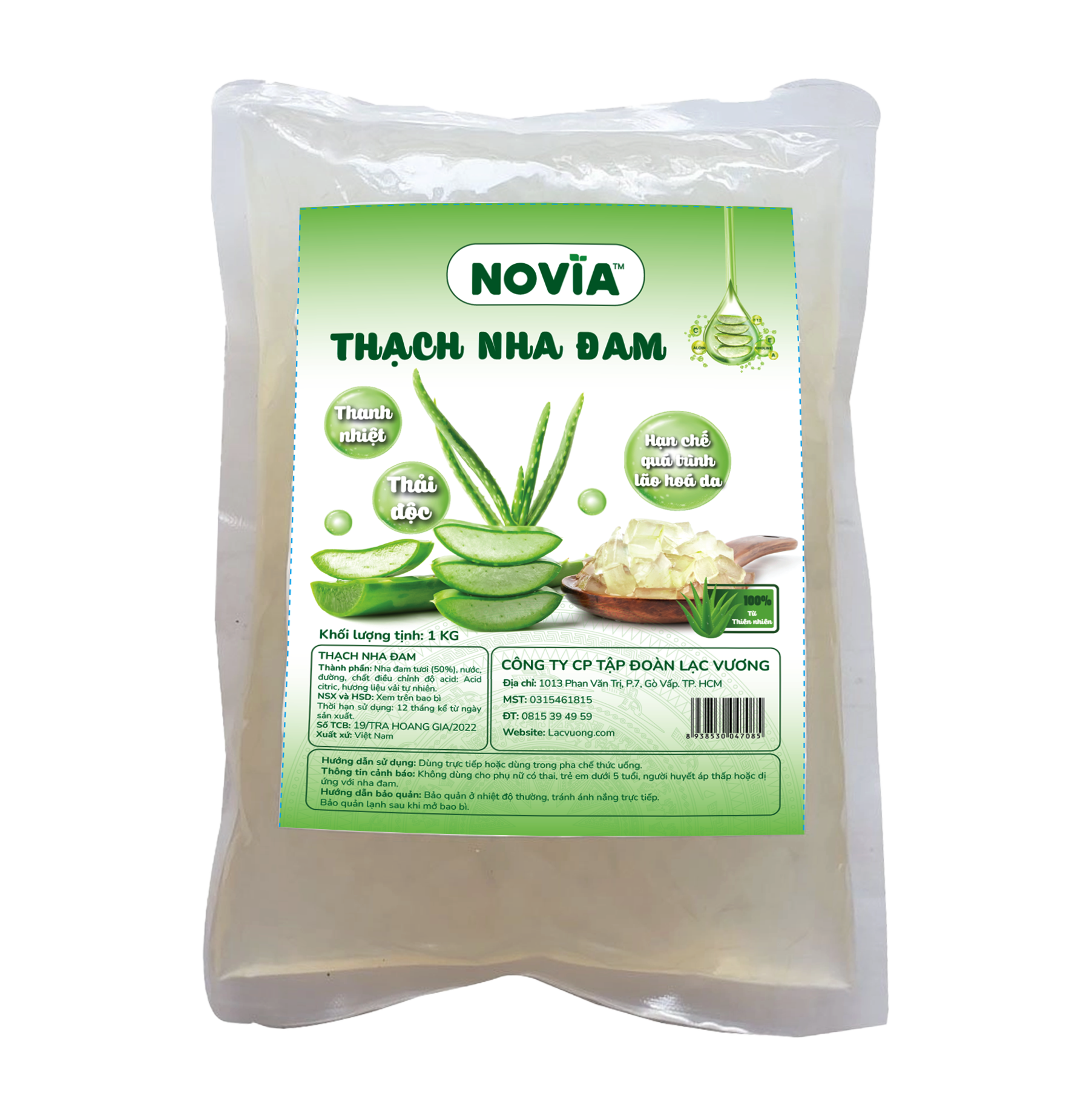 Thạch Nha Đam Novia 1kg