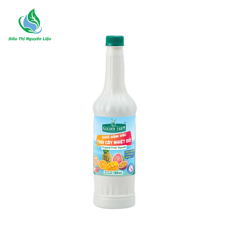 Syrup Goldenfarm Đậm Đặc Nhiệt Đới 700ml