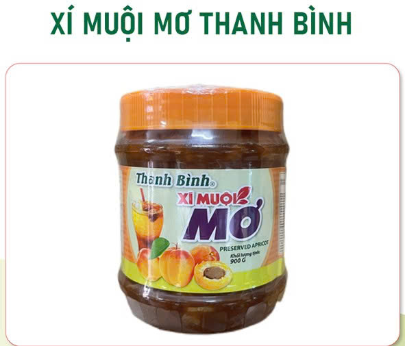 Xí Muội Mơ Thanh Bình 900g