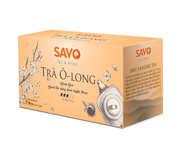 Trà Savo Trà Oolong Hộp Vuông