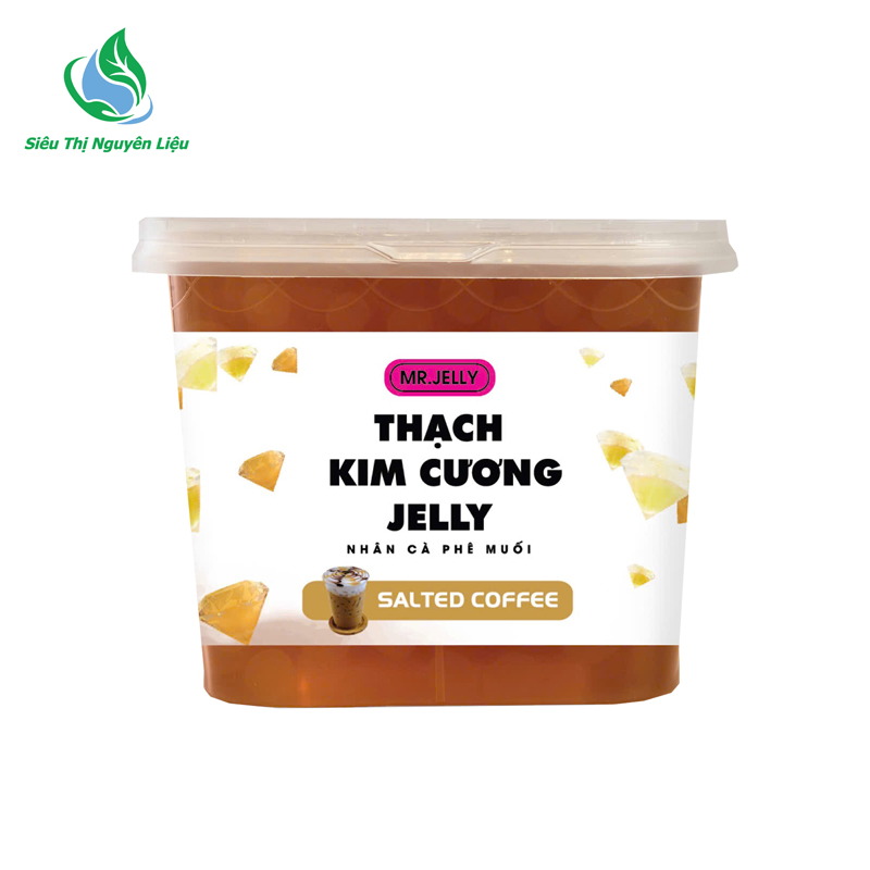 Thạch Jelly Kim Cương Cà phê muối