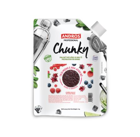 Chunky Andros Trái mọng & Hoa Atiso đỏ