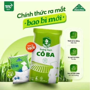 Đường Trắng Cô Ba 1Kg
