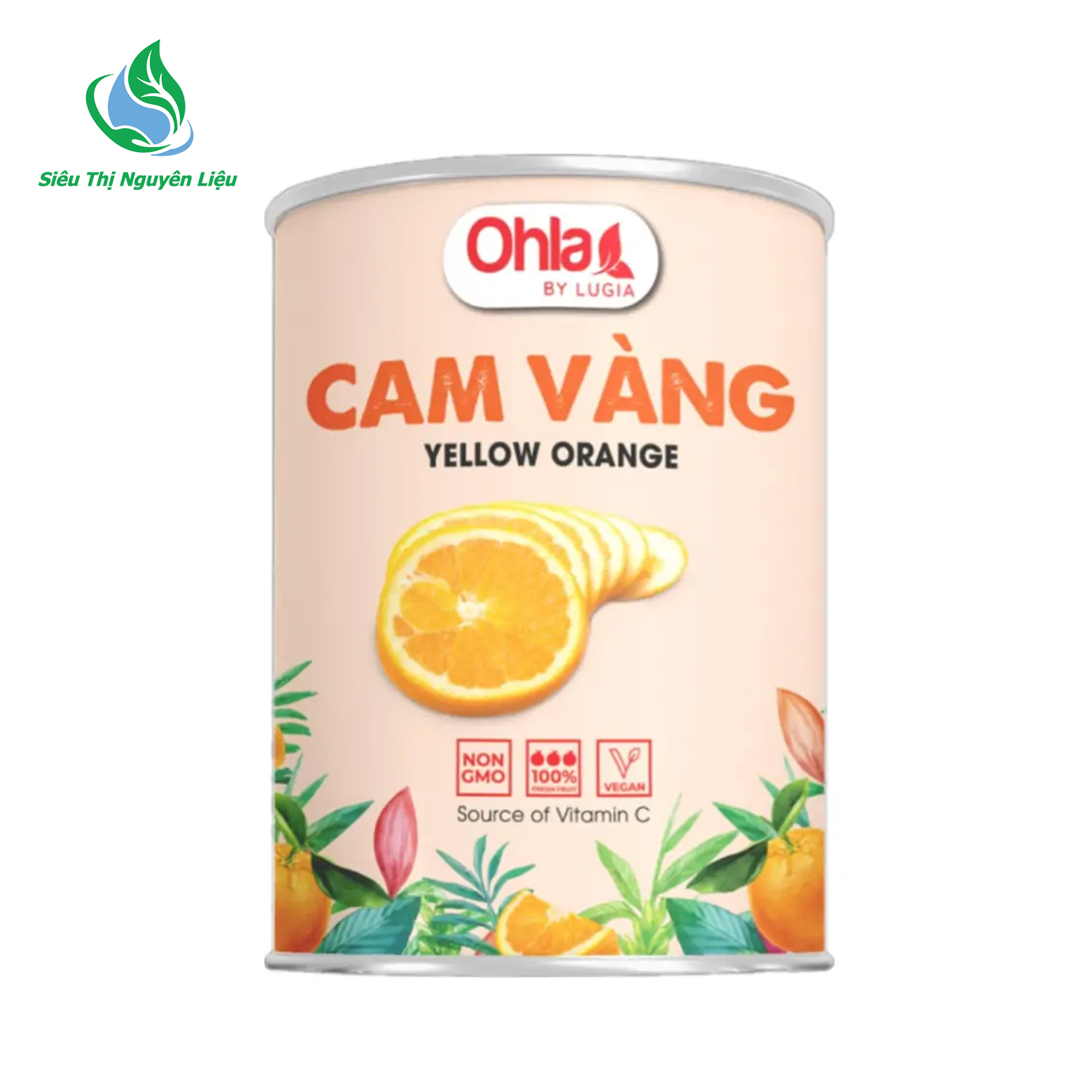 Ngâm Ohla cam lát vàng 950g