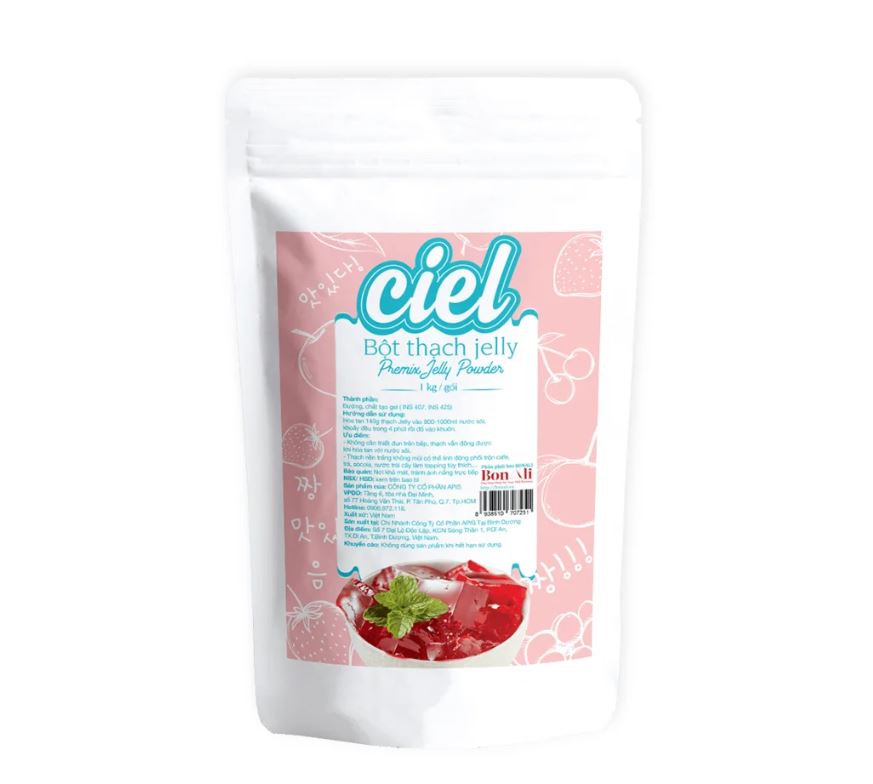 Bột thạch Jelly Ciel 1kg