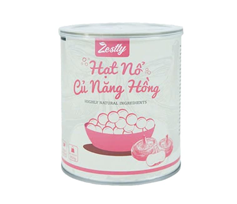 Thạch nổ củ năng Zestly hồng