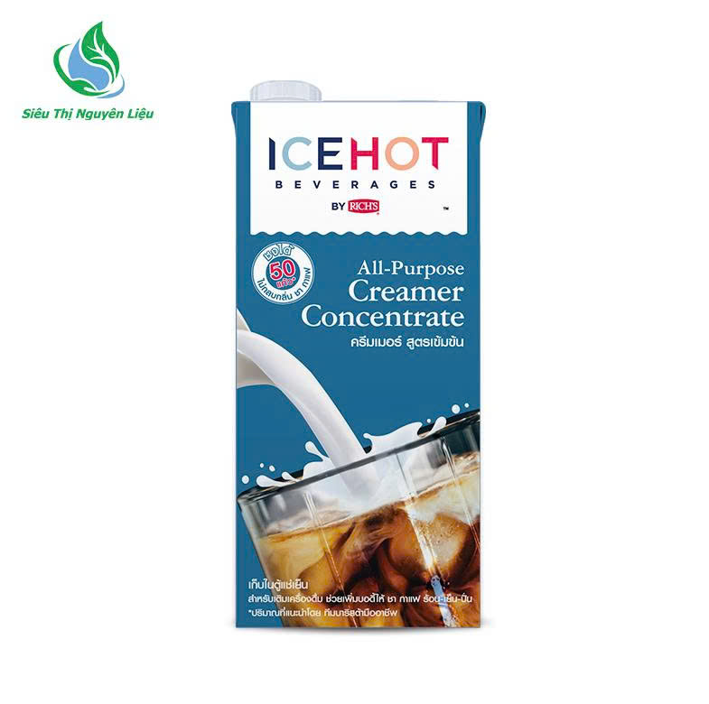 Kem Béo Thực Vật Cô Đặc IceHot Hộp 1Kg