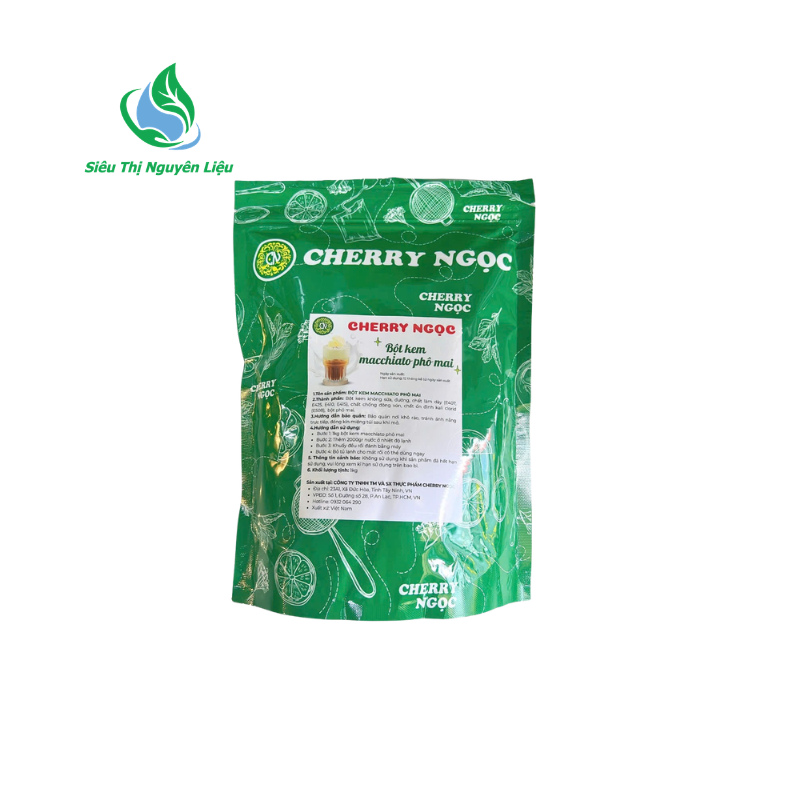 Bột Kem Machiato Cherry Ngọc Vị Phô Mai