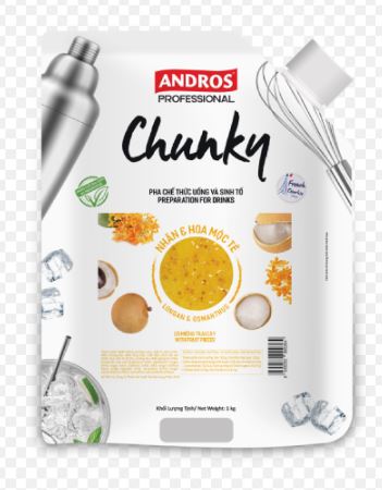 Chunky Andros Nhãn & Hoa Mộc tê