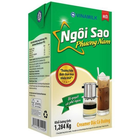 Sữa đặc Ngôi Sao Phương Nam Xanh lá 1L