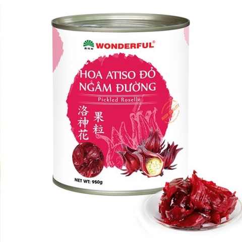 Wonder hoa atiso đỏ dạng lon