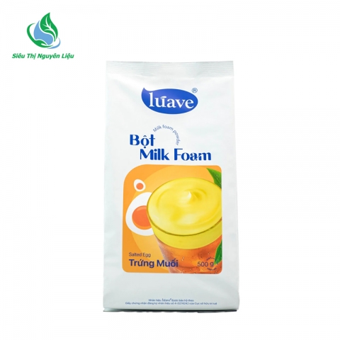 Bột Milk foam Luave Trứng muối 500gr