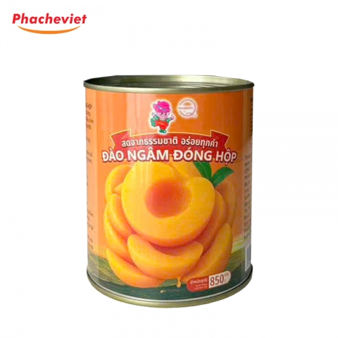 Đào Ngâm Đóng Hộp Shuangfu