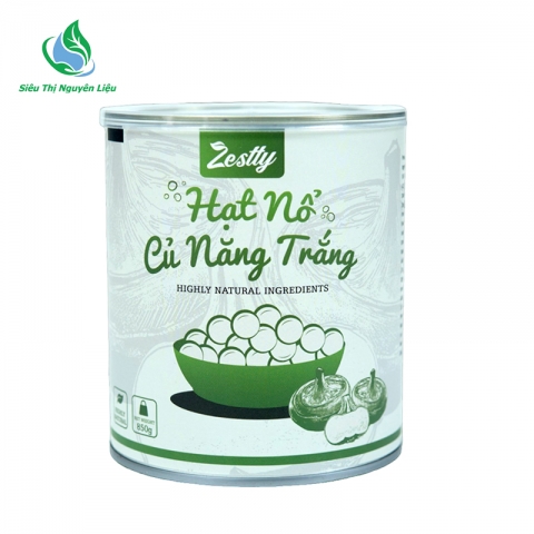 Thạch nổ củ năng Zestly trắng