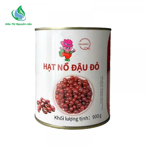 Hạt Nổ Đậu Đỏ Shuangfu 900g