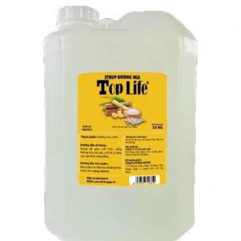 Syrup đường mía Top Life 25kg