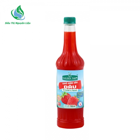 Syrup GF 700ml Dâu Đậm Đặc