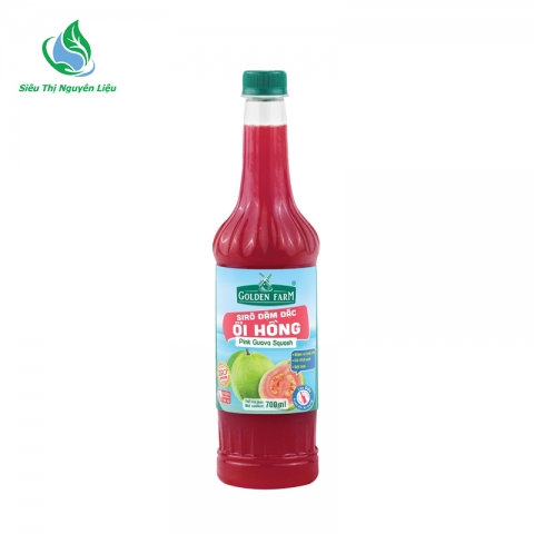 Syrup GF 700ml Ổi Hồng Đậm Đặc