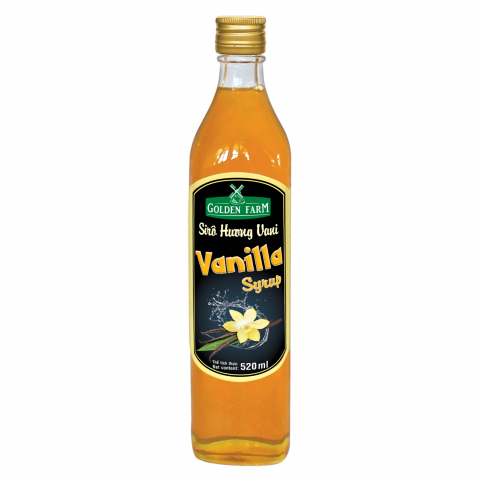 Syrup Golden Farm Vanilla 520ml