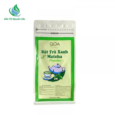 Bột trà xanh Matcha QOA nguyên chất 500g