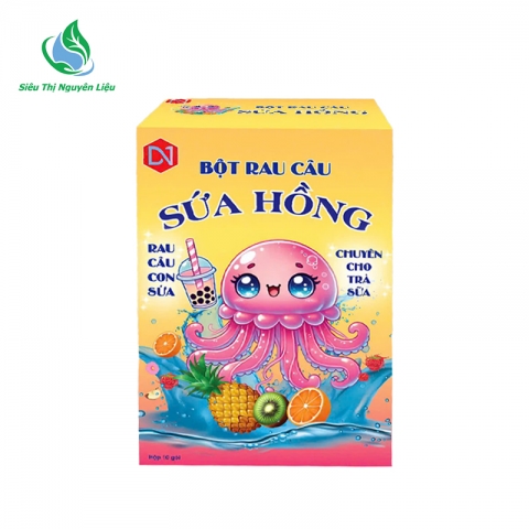 Bột Rau Câu Sứa Hồng