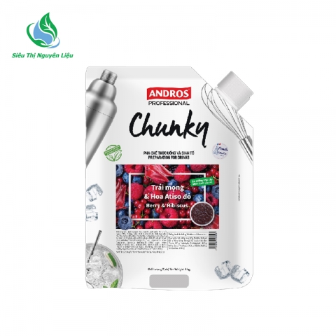 Chunky Andros Trái mọng & Hoa Atiso đỏ