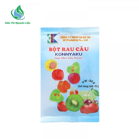 Bột rau câu Konnyaku 22g