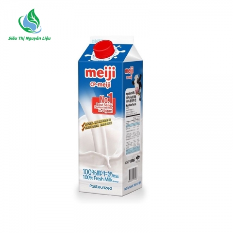 Sữa tươi thanh trùng Meiji Xanh 946ml