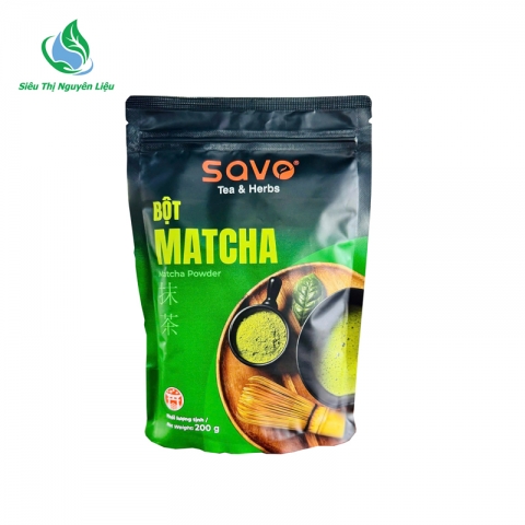Bột Matcha Savo 200g