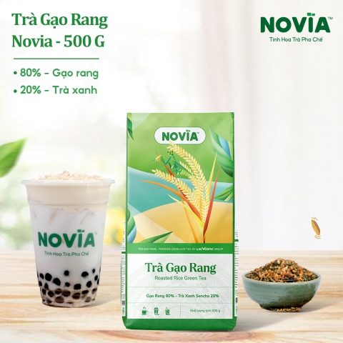 Trà Gạo Rang Novia 500gr