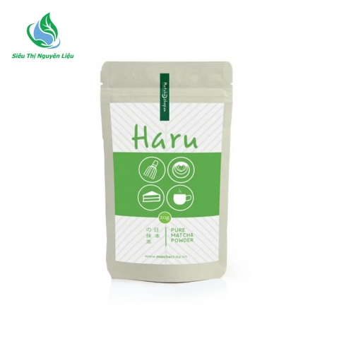Bột Trà Xanh Matcha Haru Nhật Bản 100g