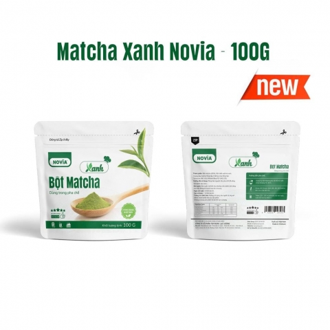 Bột Matcha Novia Xanh 100g