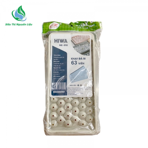 Khuôn Làm Đá Bi 63 viên