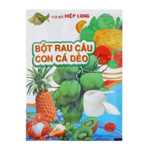 Rau câu con cá dẻo