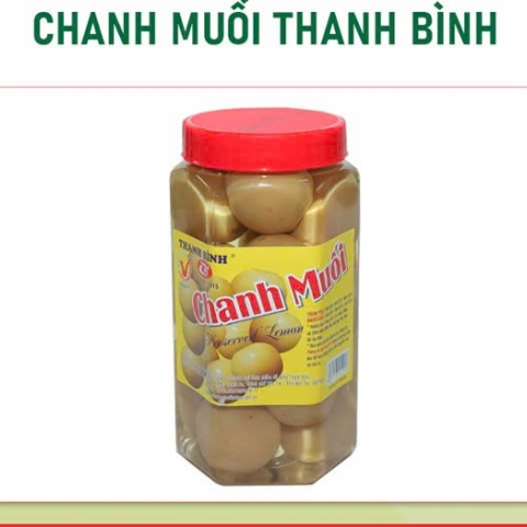 Chanh Muối Trái Thanh Bình 850g