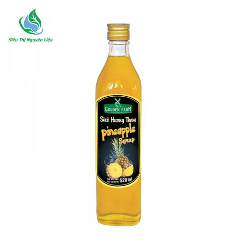 Syrup Golden Farm Thơm 520ml