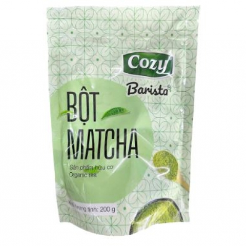 Cozy Barista Bột Matcha 200gr